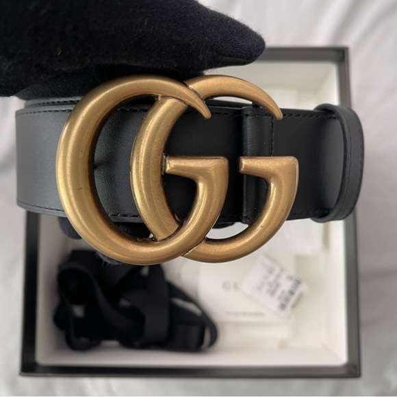 🎉Authentic - ⛄🎊GUCCI Double G Marmot belt🧚‍🎆 - Picture 6 of 7